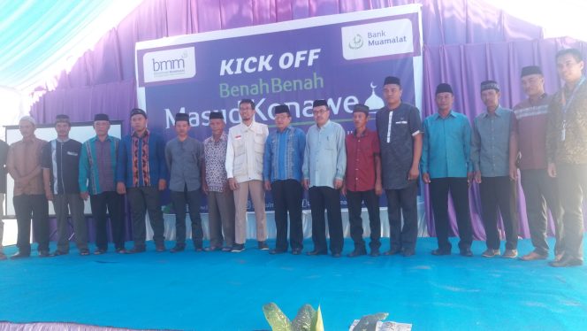
					Laznas Baitulmal Muamalat Bantu Renovasi 12 Masjid Korban Banjir di Konawe