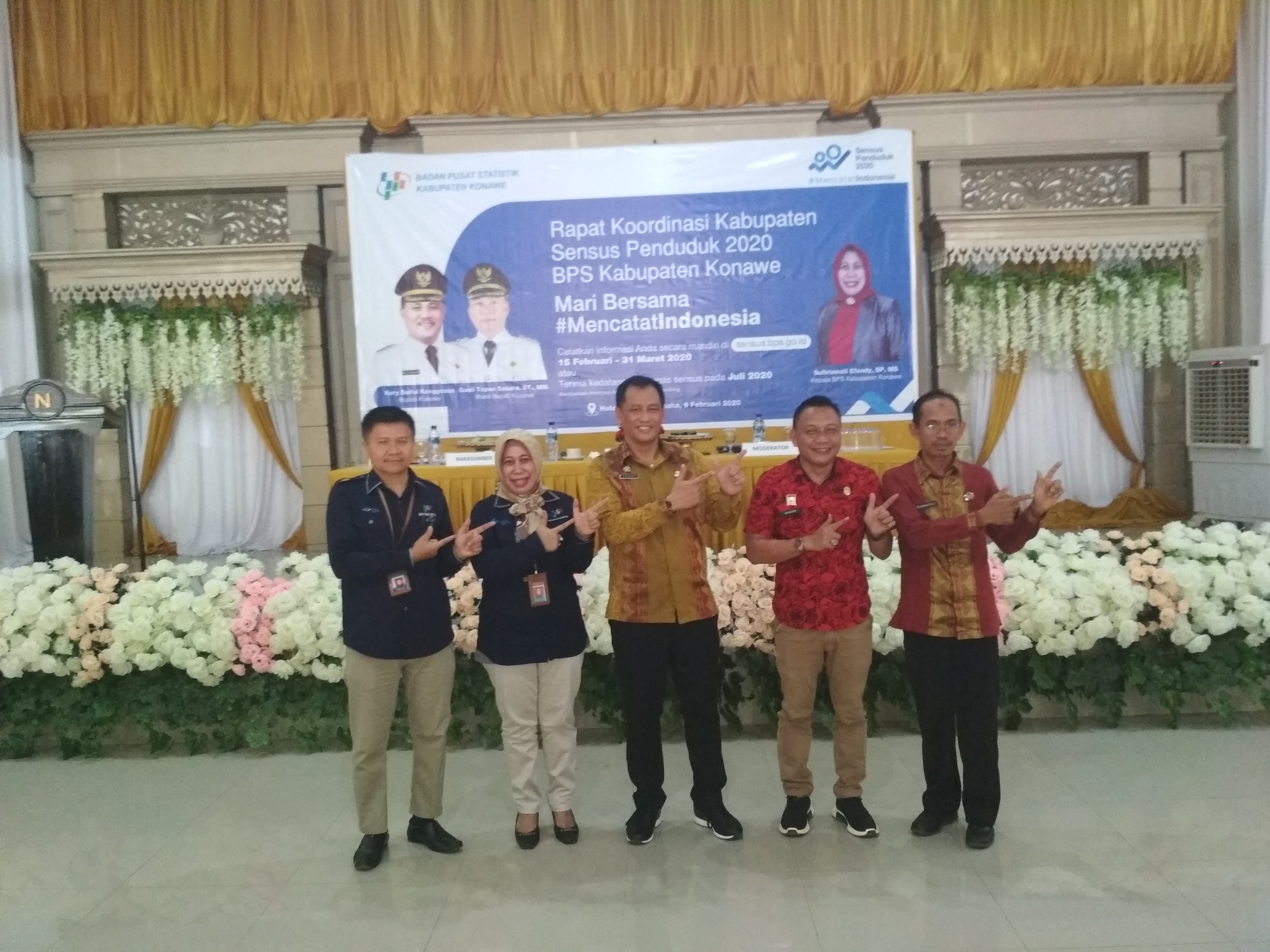 Pemkab Konawe Dukung Sensus Penduduk 2020