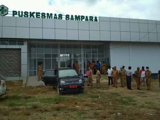 
					Megah, Puskesmas Sampara Diresmikan, Wabup: Insyallah Kelak Jadi RSUD Konawe Timur Laut