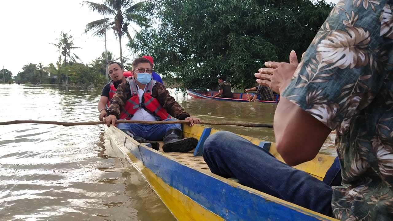 Desa Waworaha Terisolir Dikepung Banjir