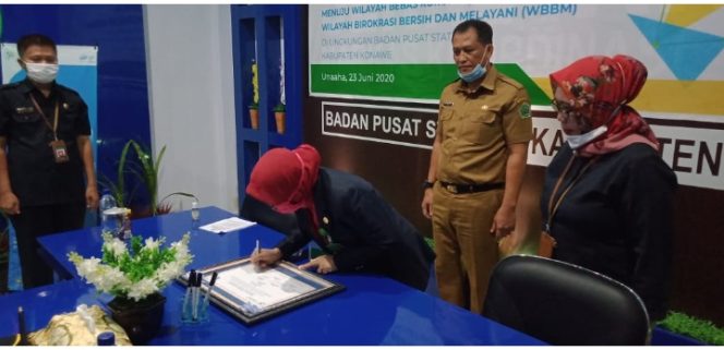 
					Pemkab dan BPS Konawe Rintis Zona Integritas Anti Korupsi