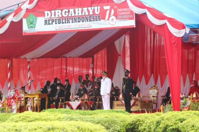 
					Pimpin Upacara HUT RI ke-76, Bupati Konawe: Maknai Kemerdekaan Sebagai Kekuatan Bersama Hadapi Pandemi Covid-19