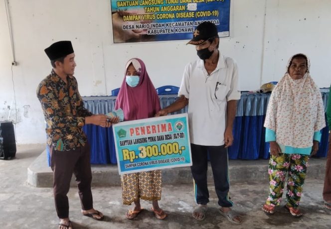 
					Tahap 2, Pemdes Nario Indah  Salurkan BLT-DD Salur ke Sepuluh Kepada 29 KPM