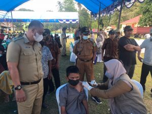 Intensifkan Vaksinasi Massal, Konawe Capai Target Nasional 70 Persen