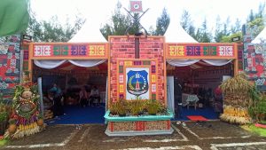 Tampilkan Potensi Khas Daerah , Stan Koltim Punya Daya Tarik Estetik