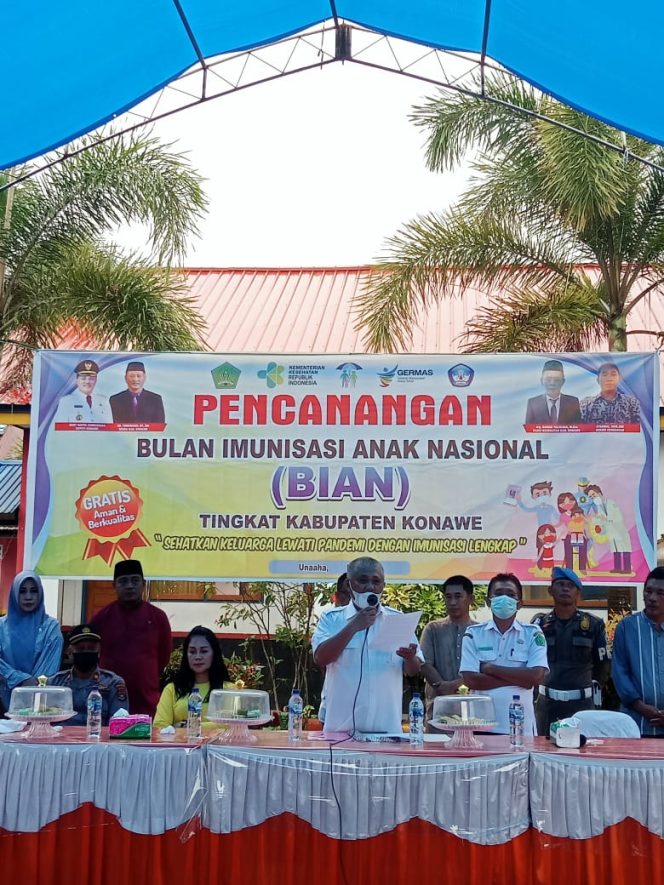 
					Pencanangan BIAN 2022, Bupati Konawe Ingin Kesehatan Anak-anak Terjamin