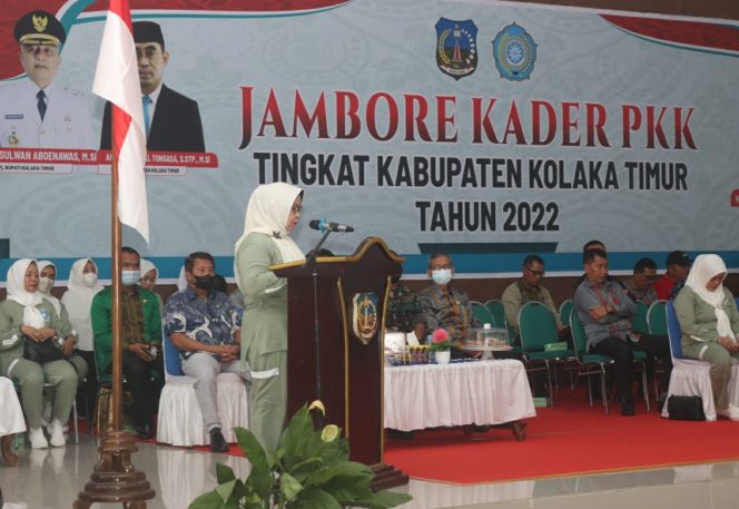 
					TP PKK Koltim Gelar Jambore Kader