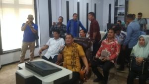 Sekda Launching Ruang Command Center Dinas Kominfo Konawe
