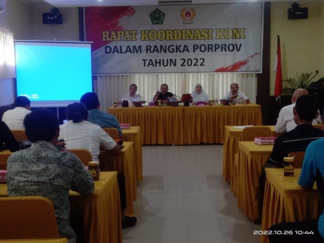 
					KONI Konawe Matangkan Persiapan Jelang Porprov 2022
