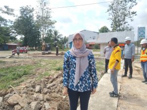 Proyek Revitalisasi Kota Unaaha Terus Dikebut