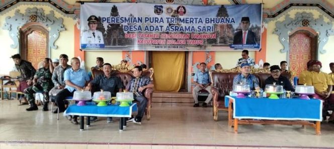 
					Resmikan Pura di Tirawuta, Bupati :  Kerukunan Beragama jadi Poin Penting Dalam Pembangunan