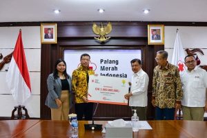 Peduli Gempa di Jawa Barat, Yayasan Andrew & Tony PT VDNI Sumbang Dana Rp1 Milyar