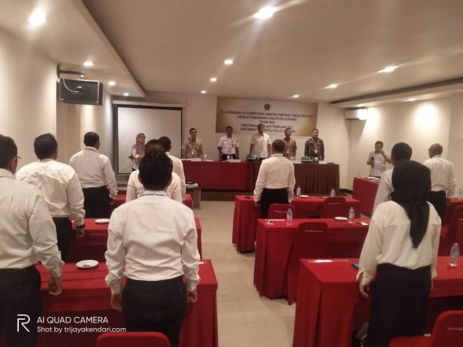 
					Sejumlah Pejabat Lingkup Pemkab Konawe Ikuti Uji Kompetensi JPTP