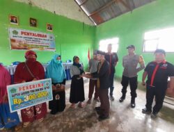 Selain Salurkan BLT-DD, Pemdes Nario Indah Sosialisasi Santunan Uang Duka