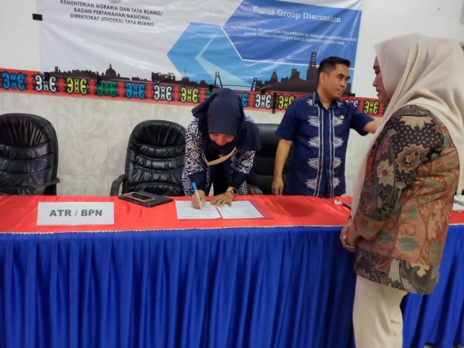 
					Pemda Koltim dan Kementerian Pertanahan Sepakati Kerangka Penyusunan RDTR