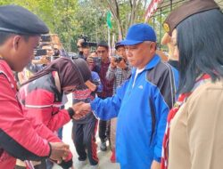 Bupati Kery Lepas Kontingen Kwartir Cabang Konawe ke Rainas XII 2023 Cibubur