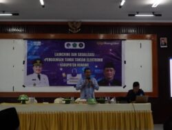 Diskominfo Konawe Launching Penggunaan Tanda Tangan Elektronik