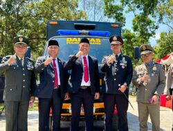 Pemkab Salurkan Bantuan Mobil Dalmas Untuk Polres Konawe