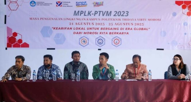 
					Mahasiswa Baru Politeknik Tridaya Virtu Morosi Ikuti Program Pengenalan Kampus