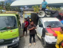 Ratusan Sopir Dum Truck Asal Konawe Geruduk Kantor DPRD Sultra