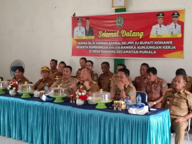 
					Kunker di Puriala, Pj Bupati Konawe Dengarkan Keluhan Petani