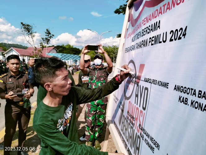 
					Bawaslu Konawe Gelar Apel Siaga Pengawasan Kampanye Pemilu