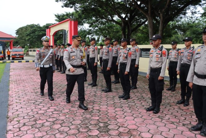 
					Menjelang Hari Raya Idul Fitri, Polres Konawe Gelar Apel Pasukan Persiapan Pengamanan