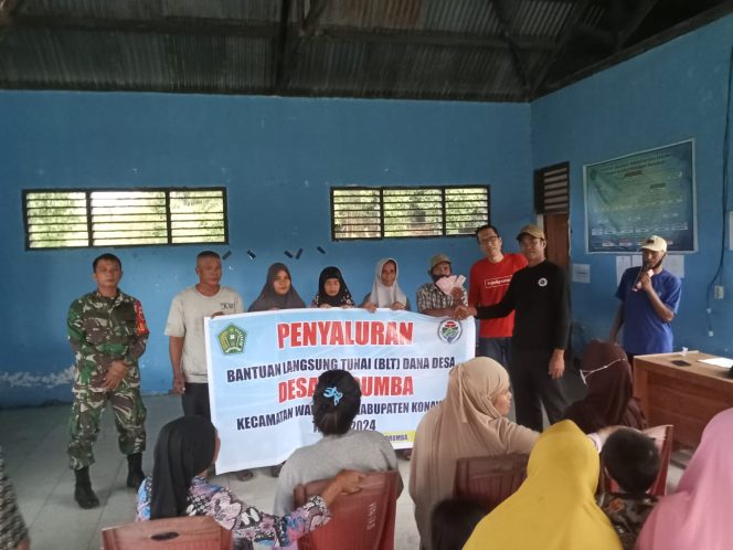 
					Pemdes Korumba: Selain Salurkan BLT-DD, Kegiatan Fisik Juga Sedang Tahap Konstruksi