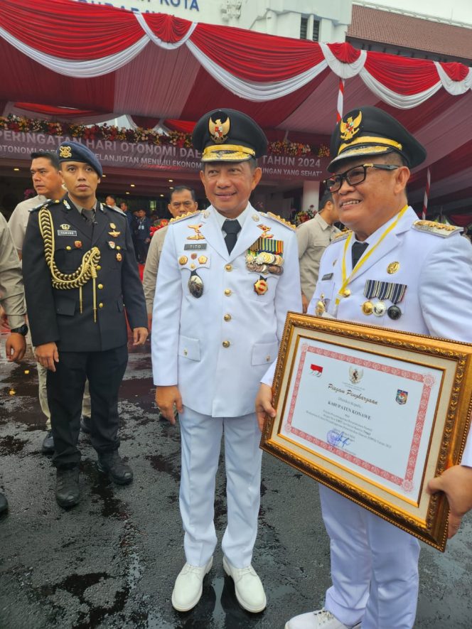 
					Raih Prestasi Penyelenggaraan Pemerintahan Terbaik, Konawe Dapat Insentif Rp 29 Miliar