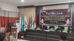 KPU Konawe Tetapkan Calon Terpilih Anggota DPRD Konawe Hasil Pemilu 2024