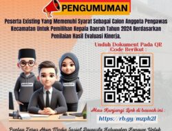 Pengumuman Peserta Existing Yang Memenuhi Syarat Anggota Panwascam Kab. Konawe Tahun 2024