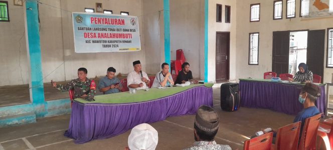 
					Pemdes Analahambuti Salurkan BLT-DD Tahap II tahun 2024