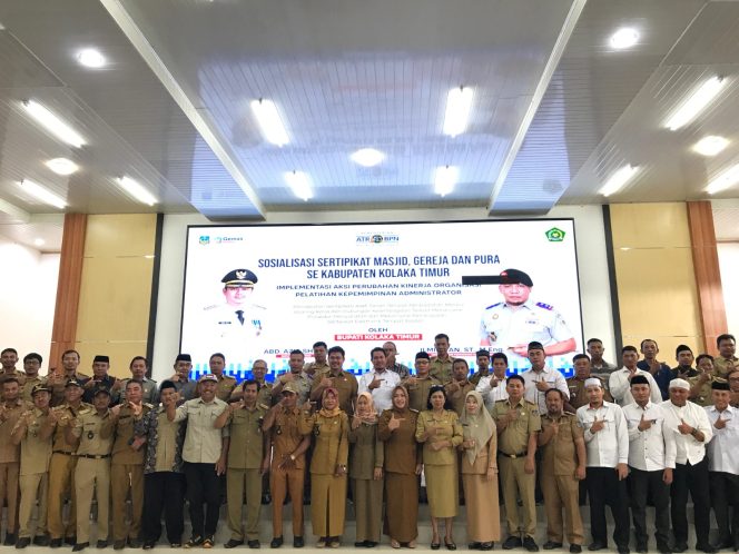 
					Pertama di Sultra, Sertipikasi Rumah Ibadah di Koltim Sepenuhnya Dibiayai Pemda