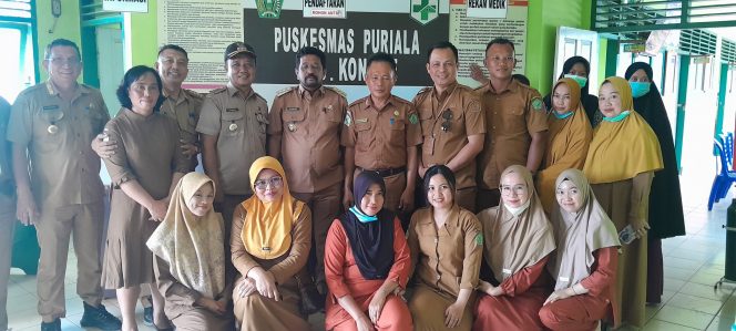 
					Pj Bupati Konawe Sidak Puskesmas Uepai dan Puriala