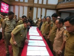 Disaksikan Pj Gubernur, Pjs Bupati dan Sekda Koltim Tandatangani Kesepakatan Bersama Optimalisasi PAD