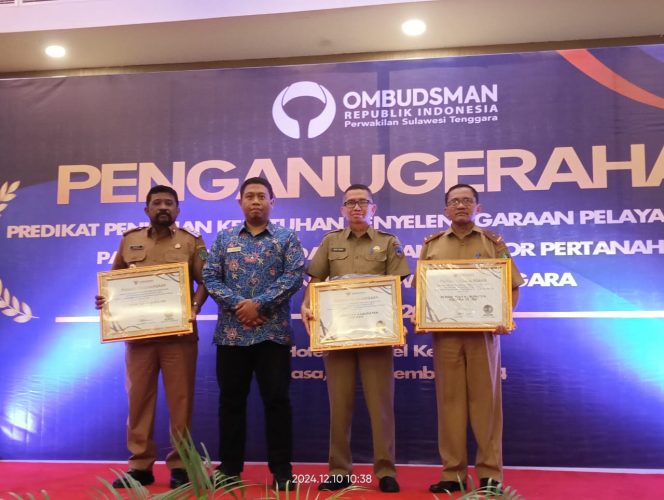 
					Pemkab Konawe Raih Predikat Hijau dari Ombudsman