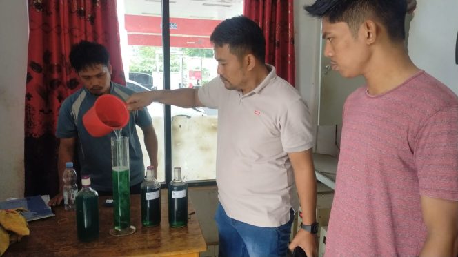 
					Polres Konawe Sebut Pertalite di SPBU Unaaha Sesuai Standar