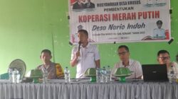 Kepengurusan Kopdes Nario Indah Digelar Terbuka dan Transparan