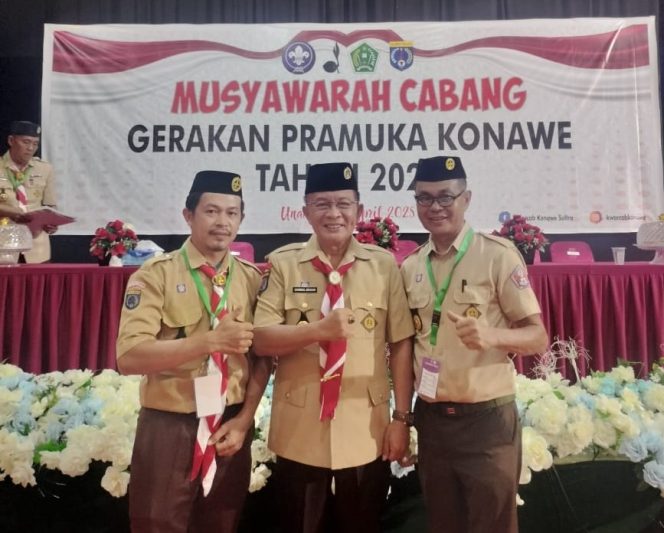 
					Wabup Pimpin Kwarcab Pramuka Konawe