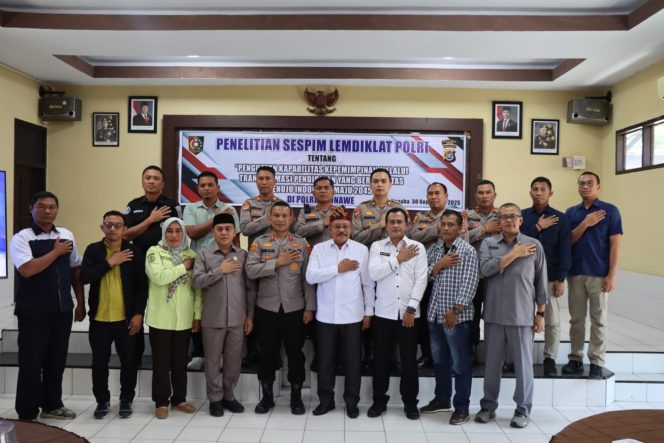 
					Sespim Lemdiklat Polri Lakukan Penelitian di Polres Konawe