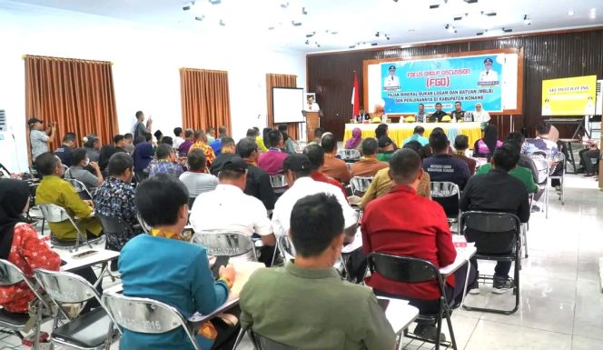 
					Bupati Konawe Buka FGD Pajak Mineral Bukan Logam dan Batuan serta Perizinannya