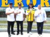 Didampingi  Wabup, Wamen PU KunKer di Bendungan Ameroro