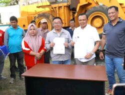 Pemkab Terima Bantuan Hiba Fasilitas BLK dari PT OSS