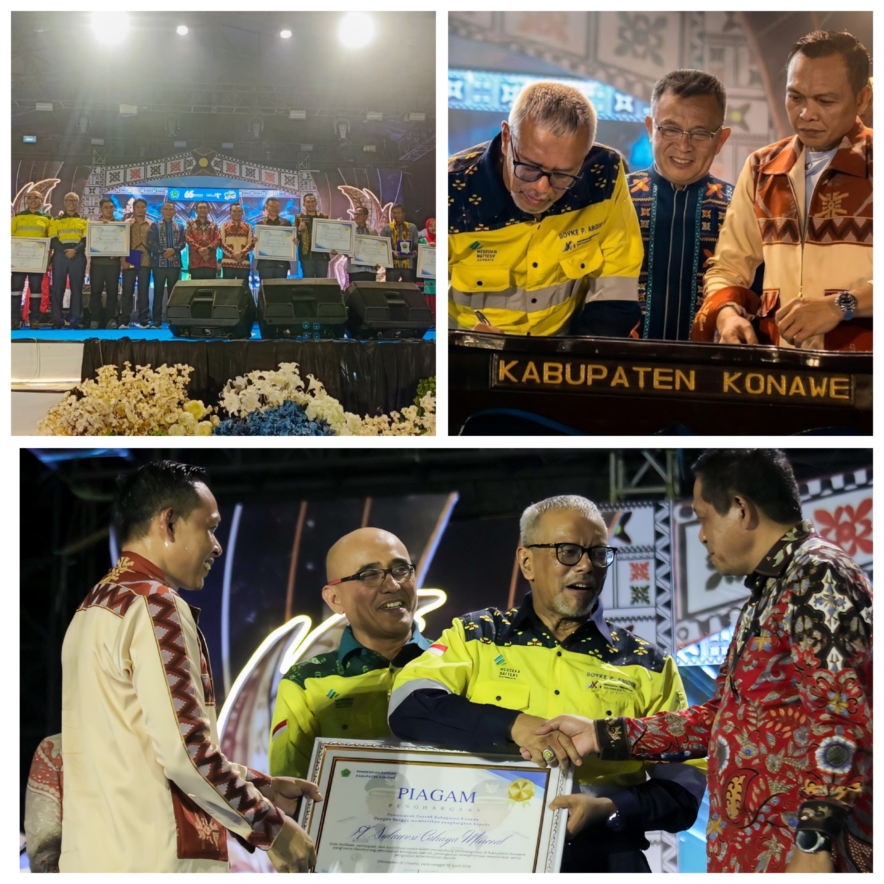 Wujudkan Kesejahteraan Rakyat, Pemkab Konawe Apresiasi Komitmen Investasi PT SCM