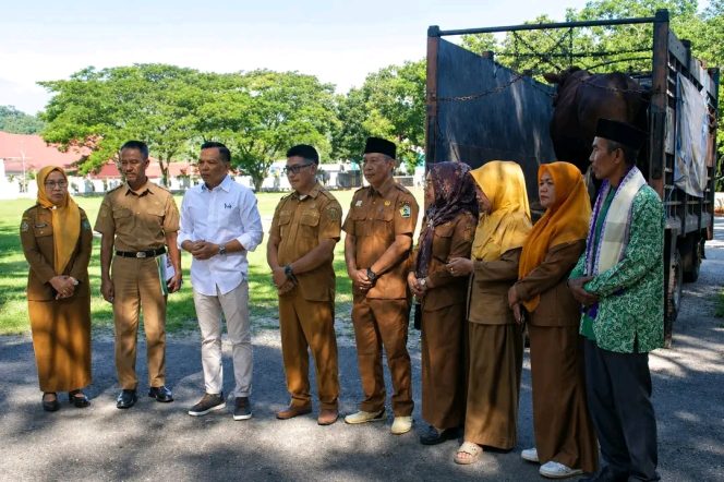 
					Presiden Prabowo Sumbang Sapi Kurban 1,2 Ton untuk Warga Konawe
